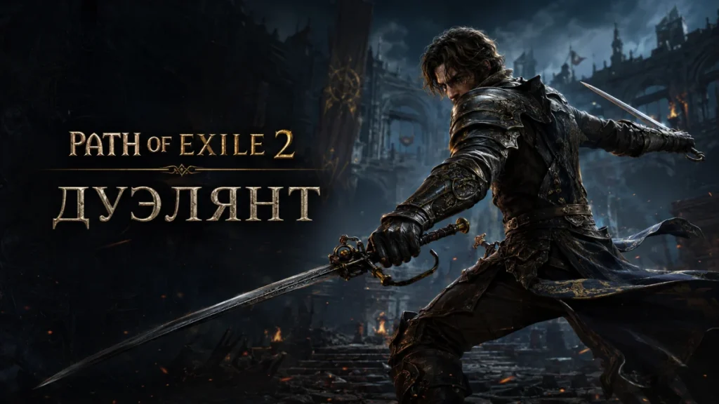 Дуэлянт в Path of Exile 2 с мечом — новый класс версии 1.0