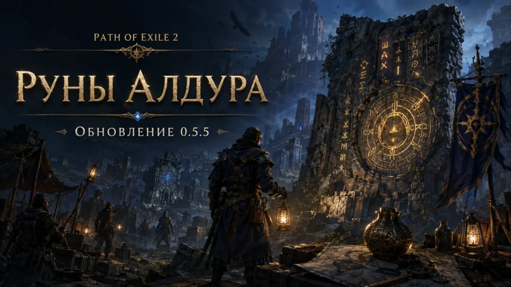 Руны Алдура Path of Exile 2 — постоянная механика обновления 0.5.5