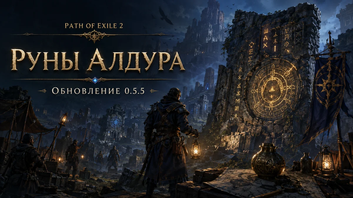 Руны Алдура Path of Exile 2 — постоянная механика обновления 0.5.5
