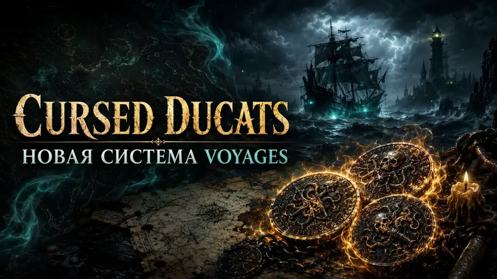 Cursed Ducats в PoE 3.29 — новая система сложности Voyages