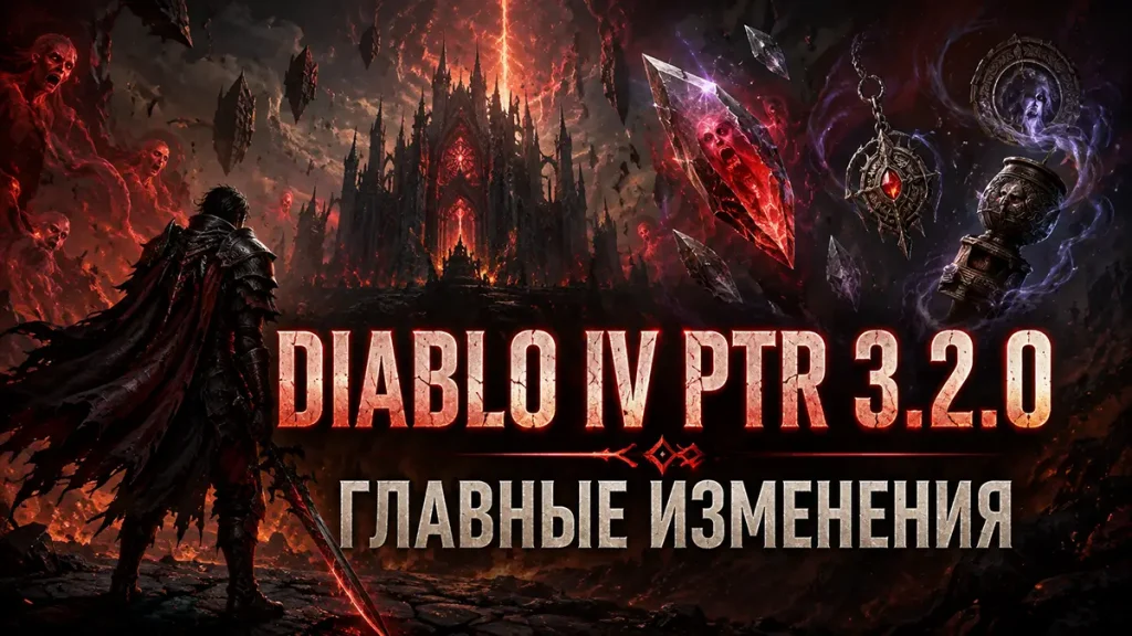 Diablo IV PTR 3.2.0 — главные изменения перед 15-м сезоном