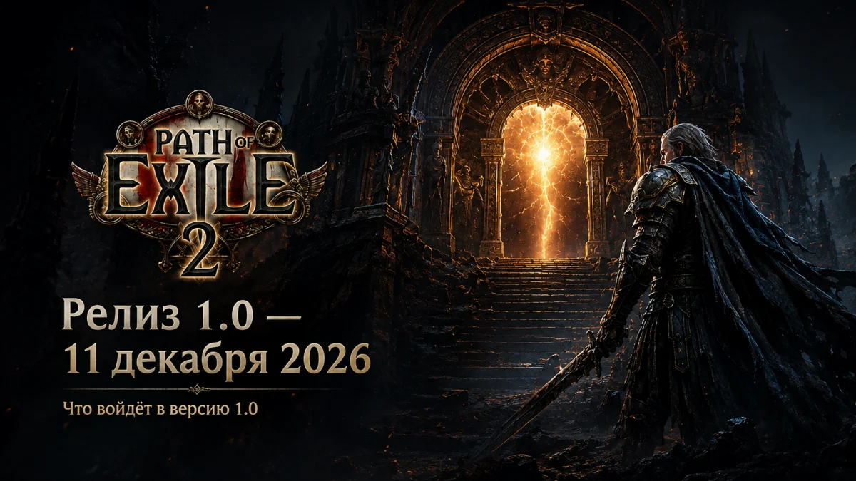 Релиз Path of Exile 2 1.0 состоится 11 декабря 2026 года