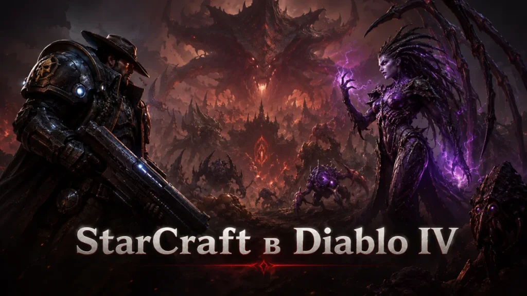StarCraft в Diablo IV — совместная акция Blizzard с образами Рейнора и Керриган