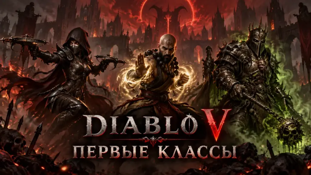 Классы Diablo V — Охотник на демонов, Монах и Чумной рыцарь