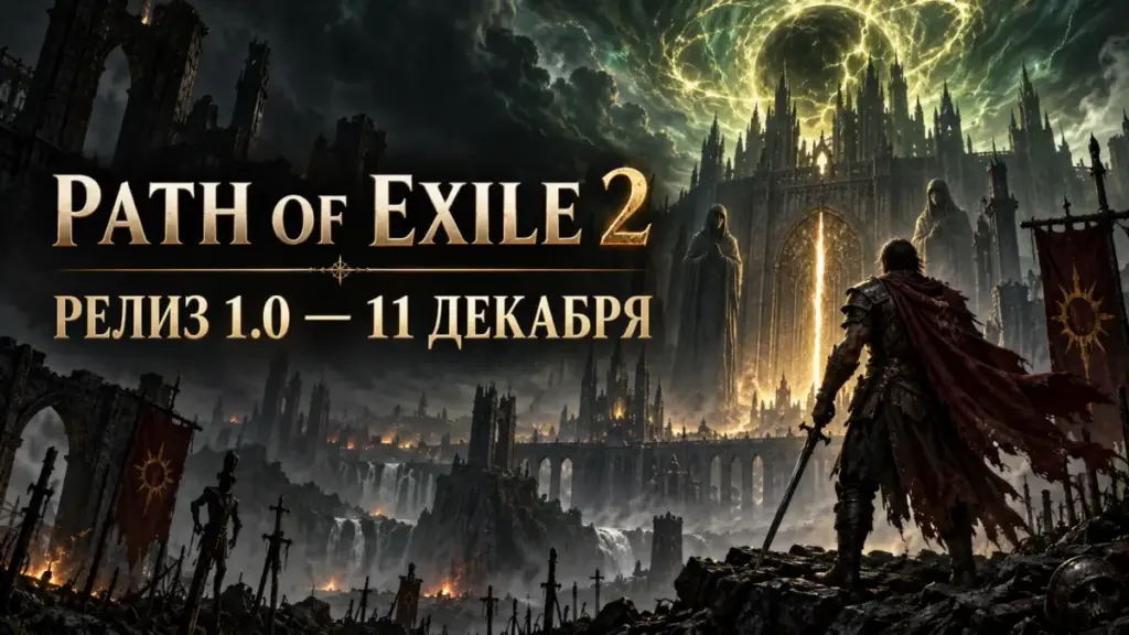 Когда выйдет Path of Exile 2 — дата релиза версии 1.0 11 декабря 2026 года