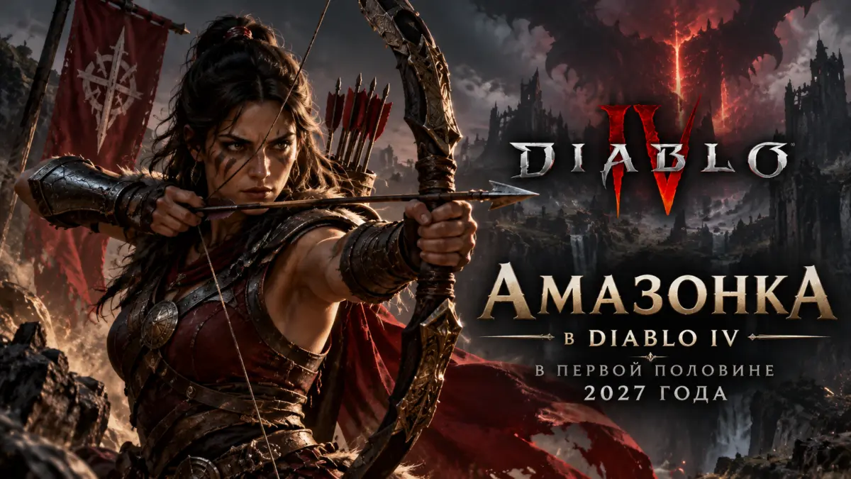 Амазонка в Diablo IV Амазонка в Diablo IV — новый класс 2027 года с луком и дротиками
