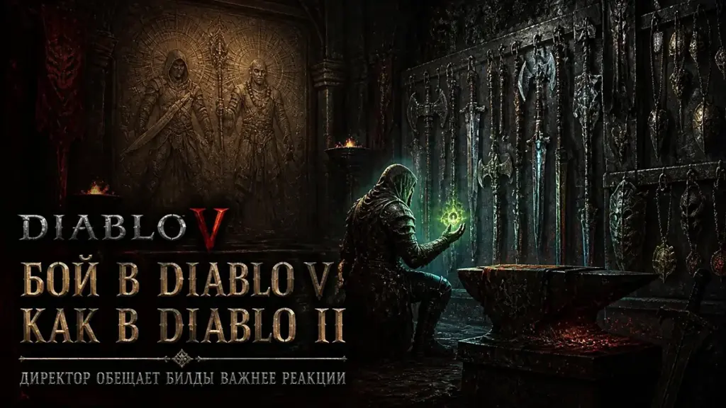 Diablo V combat system — Джо Шели обещал механику в духе Diablo II
